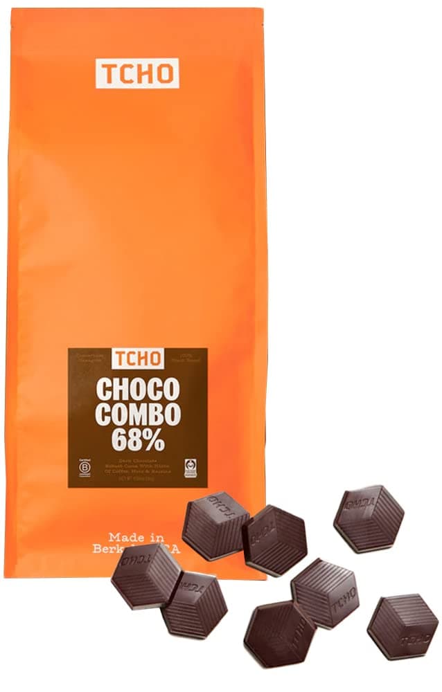TCHO Choco Combo 68% Dark Chocolate Baking Couverture (6.6lb Bag) | Organic & Fair Trade Certified | Non GMO, Non-Dairy, Vegan, Soy Free