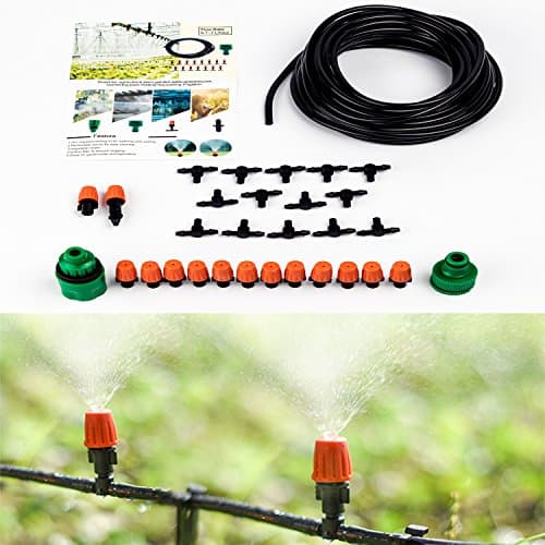 Light In Dark Improved Version Plant Irrigation Misting System Garden Patio Free Installation Book Included