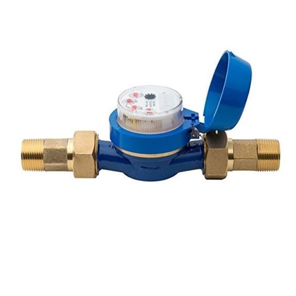 Hunter Irrigation Water Meter for Hydrawis Wi-Fi Programmer. Male Thread 3/4". With a Sound Transmitter every litre. DN 20 mm. Water Meter that Indicates Water Consumption.