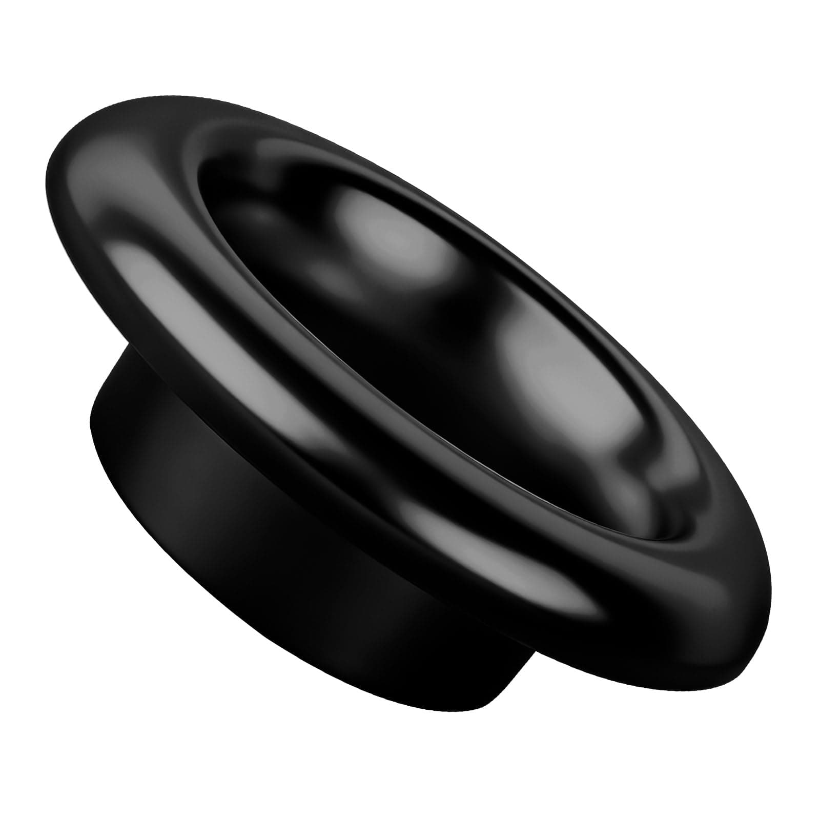 Velocity Stack Adapter, Aluminum Decorative Air Intake Turbo Guard 4 Inch Air Inlet Stack- Black