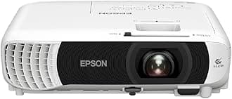 Epson EB-W55 1200x800 WXGA Projector, 4000 ANSI Lumens, 3LCD, 320-inch Display, Built-in 2W Speaker