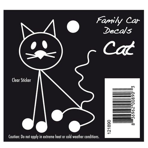 Cat-Family Car Decal