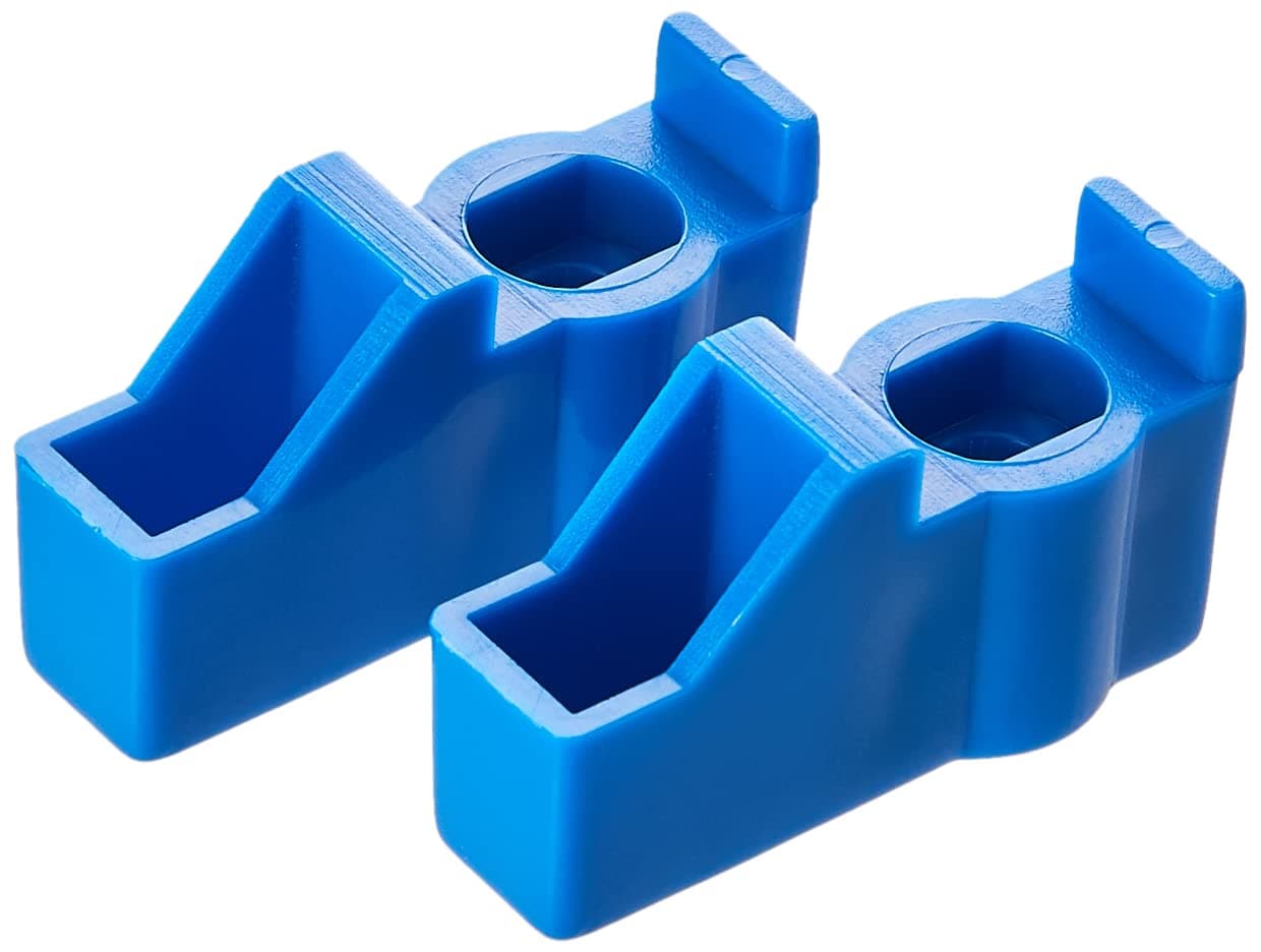 Merriway BH02984 (2 Pcs) Replacement Handle for Washing Machine Isolator Tap Blue - Pack of 2 Pieces