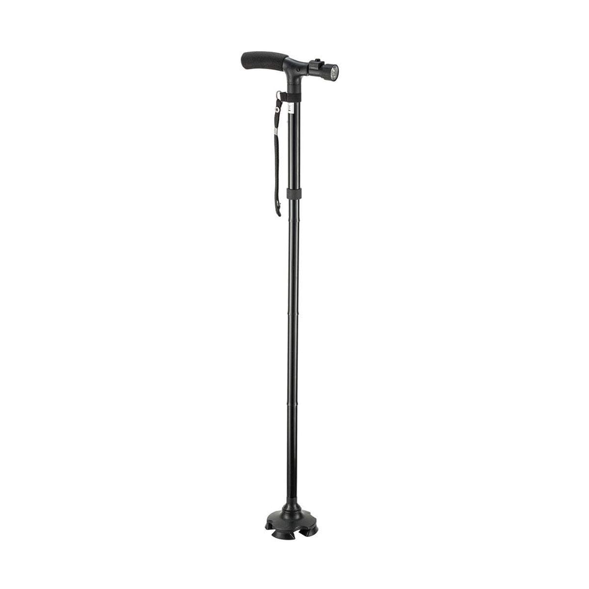 Magic Cane - Smart Easy Walking Stick Adjustable - Lightweight Aluminum Folding Walking Cane, TRUSTY MAGIC CANE Adjustable Folding & Extendable Walking Stick + LED Lights