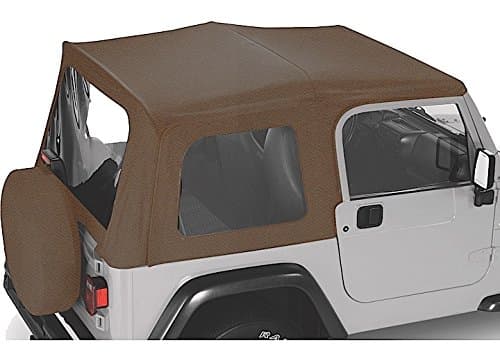 Pavement Ends by Bestop 51148-37 Replay Replacement Soft Top Tinted Windows; No Door Skins Included for 1997-2006 Jeep Wrangler