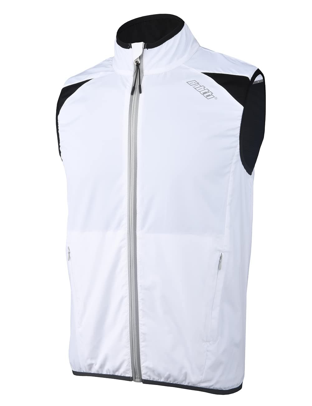 Men's Cycling Running Vest Sleeveless Windbreakers With Two side Pockets(2.0) - Windproof, Breathable and Reflective