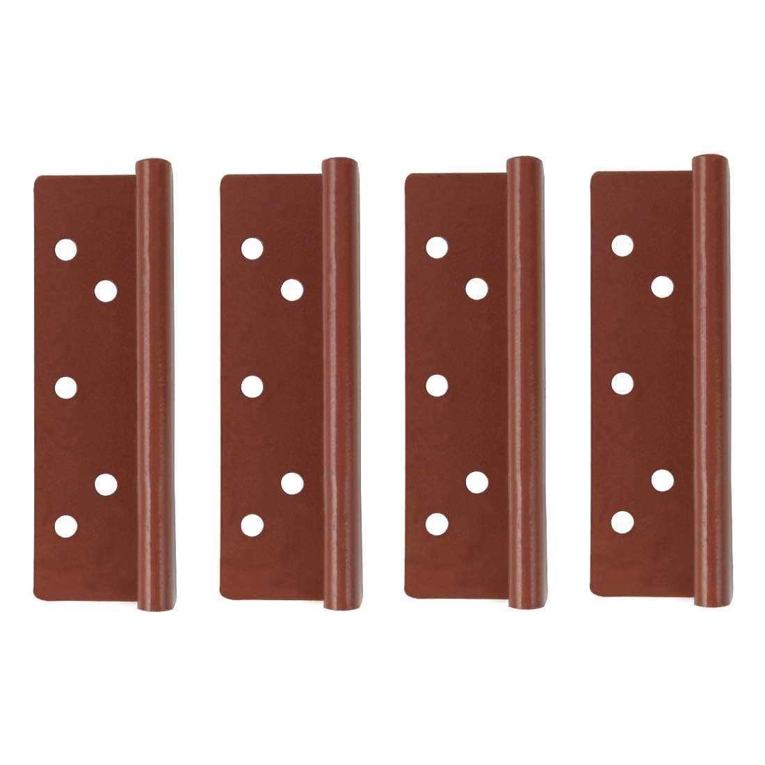 kilofly 4 PCS Wooden Bed Frame Post Double Hook Slot Hardware Attachment Bracket