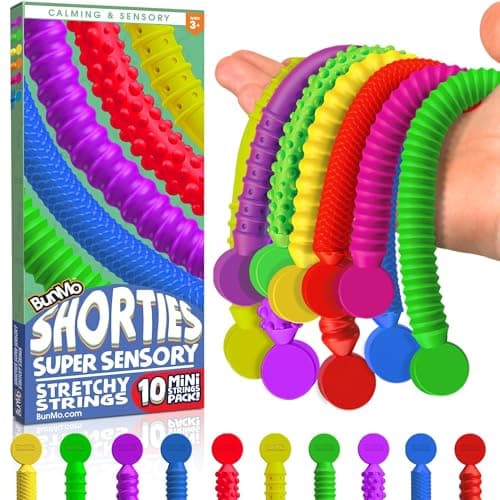 BunMo Shorties Super Sensory Stretchy Strings 10pk