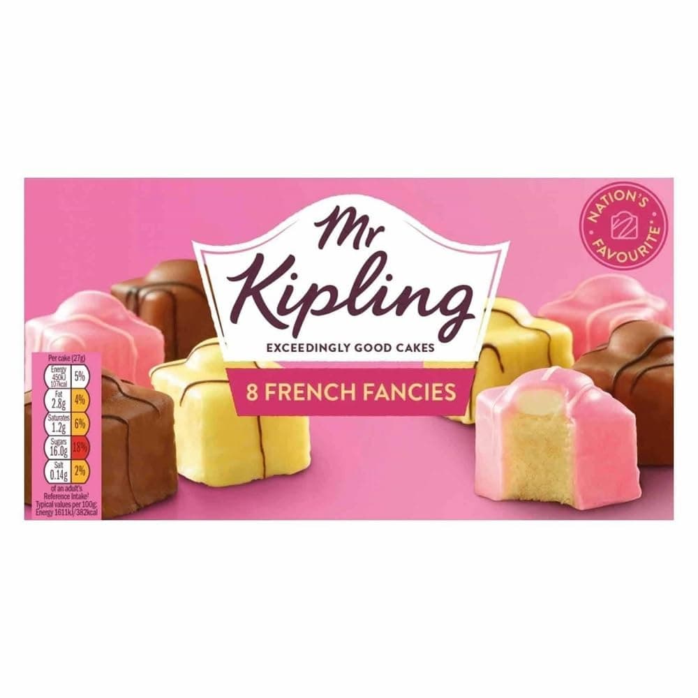Mr Kipling French Fancies cakes