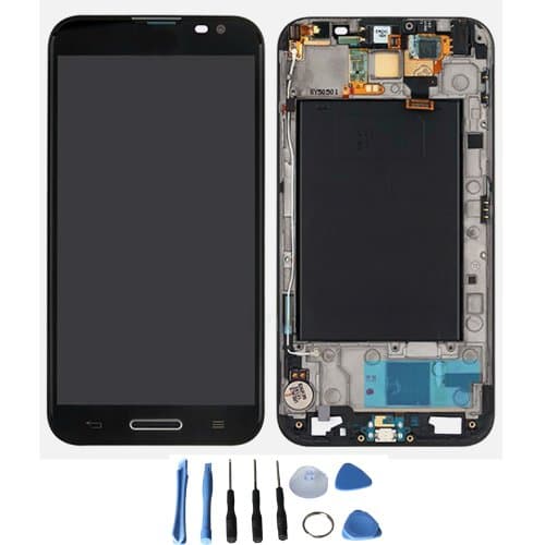LCD Digitizer Touch Screen Assembly w/ Frame & Tools for LG Optimus G Pro E980/E985