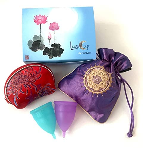 Luna Cup by Ferayco Menstruation Kit (2 L Cups)