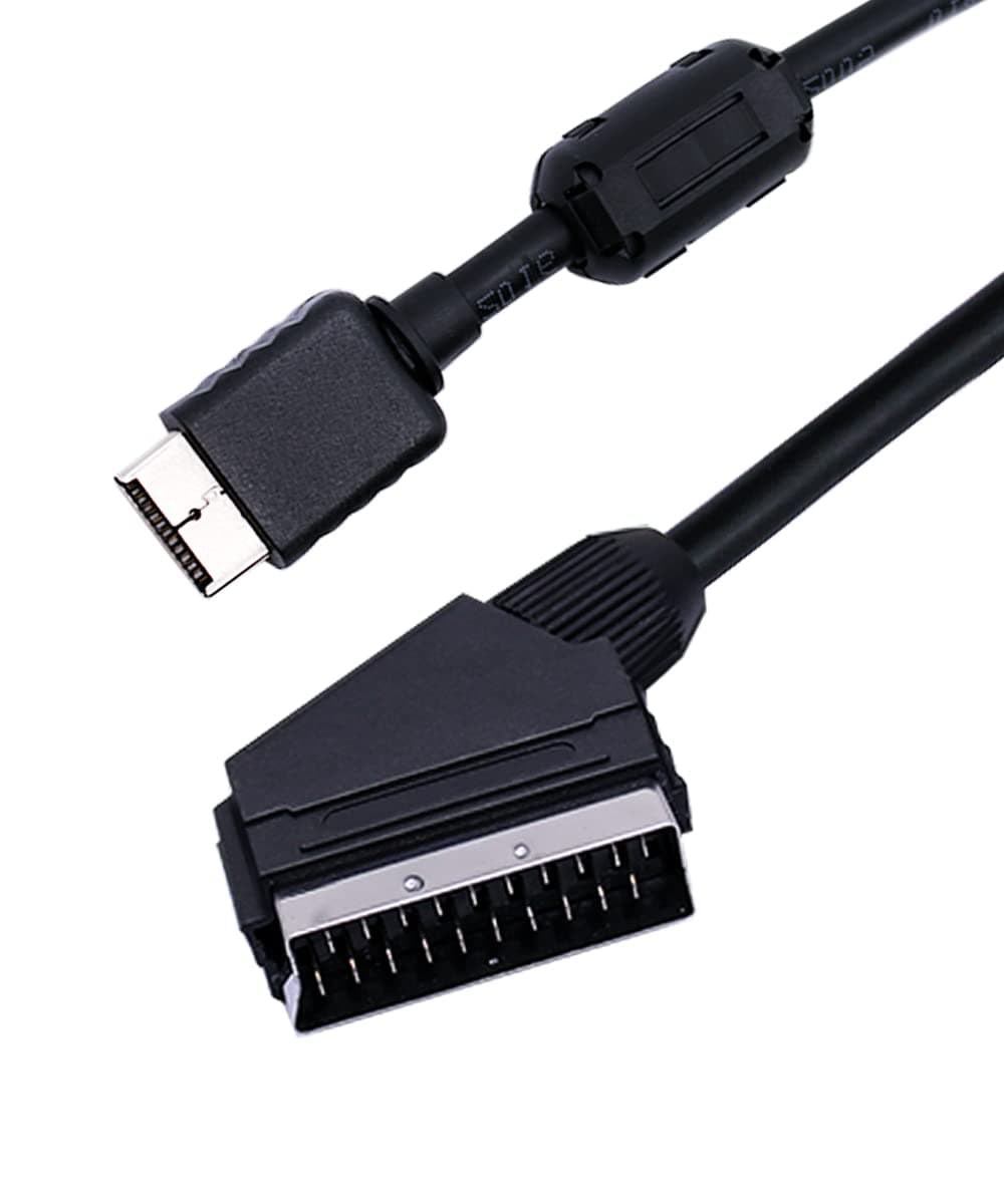 RGB Scart Cable for PS1 PS2 PS3 Game Machine