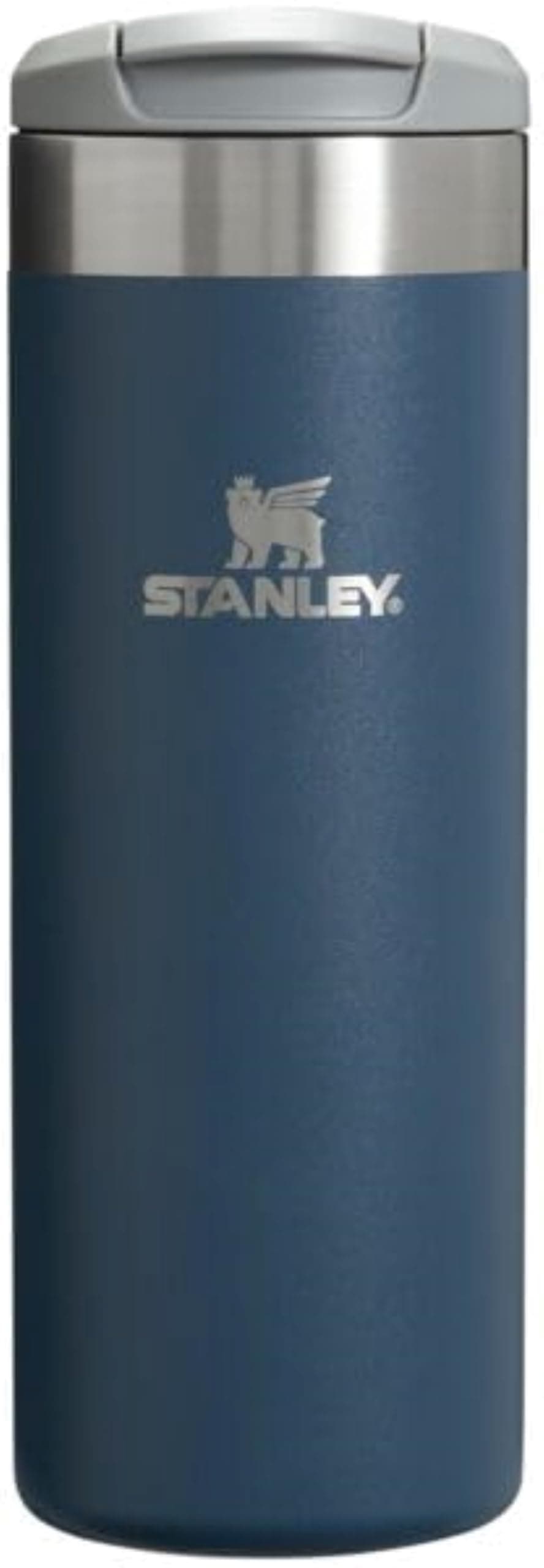 Stanley AeroLight Transit Bottle, Vacuum Insulated Tumbler for Coffee, Tea and Drinks with Ultra-Light Stainless Steel, 16 Oz, Navy