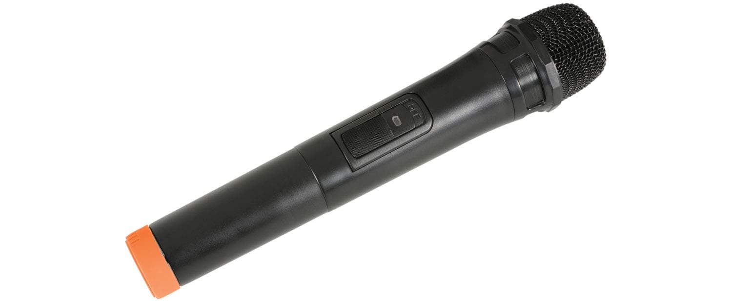 QTX | Replacement Handheld Wireless Microphone | For Busker PA, Quest PA & PAL PA Ranges - 175.0MHz