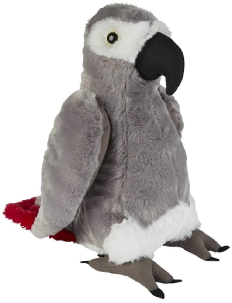 30cm African Grey Parrot Soft Toy