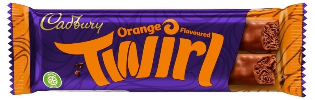 Twirl Orange Chocolate Bar, 43 g