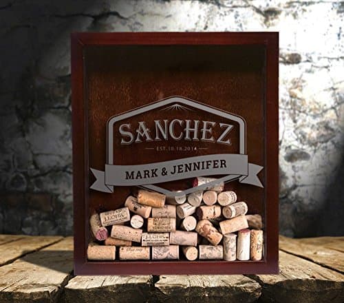 Initial Wedding Shadow Box