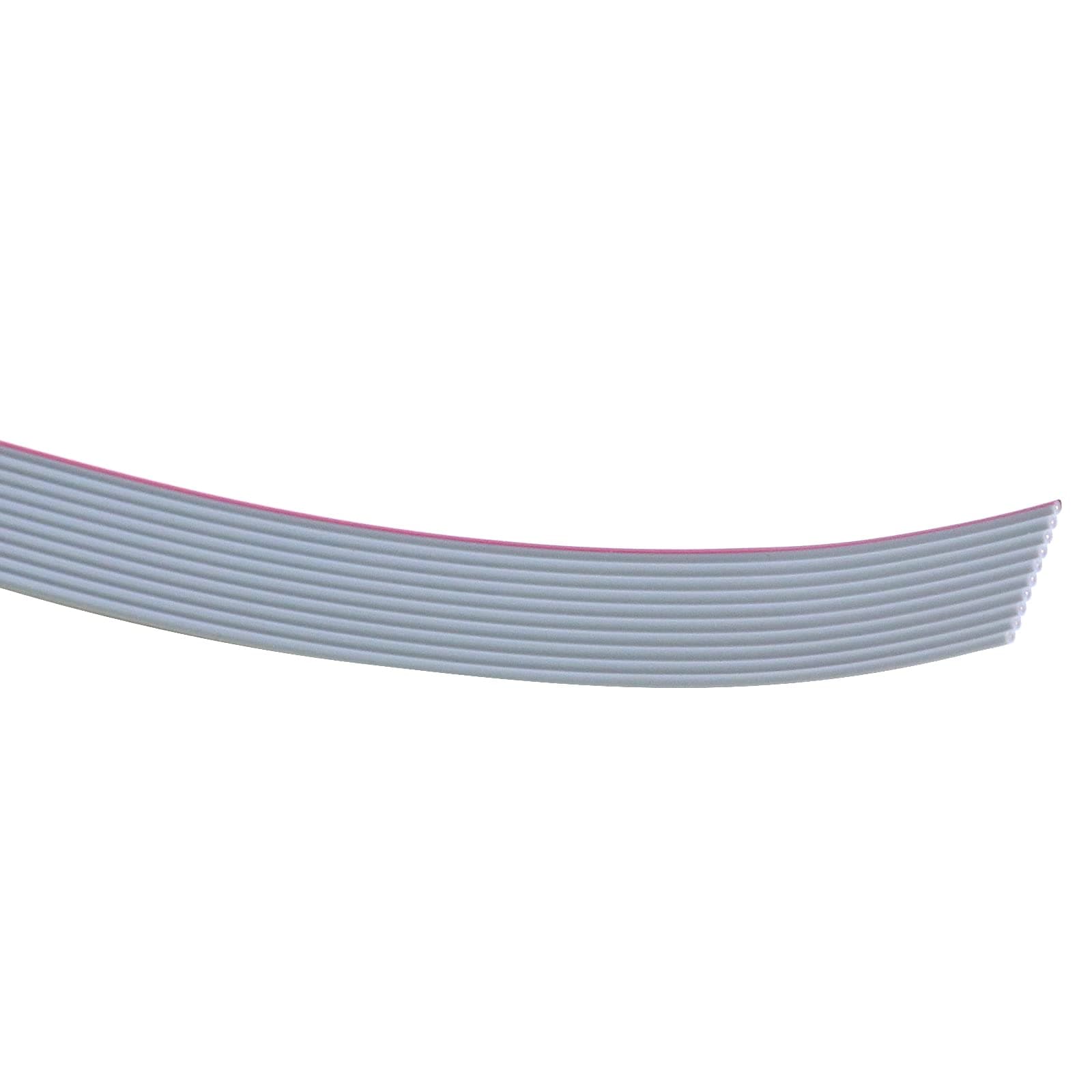 Antrader IDC Flat Ribbon Cable,10 Wire (32ft) for 2.54mm Connectors, Grey