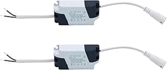 4~7W LED Driver 300mA Constant Current High Power AC 85-265V Output 12-28V DC Female Connector with Clip, External Power Supply LED Ceiling Lamp Rectifier Transformer