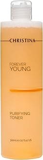 Christina - Forever Young Purifying Toner - Hydrating Facial Toner for Oily & Dry Skin - Cleanses and Removes Excess Oil - pH-Balancing Astringent with Witch Hazel & Quillaja - Alcohol-Free - 300ml