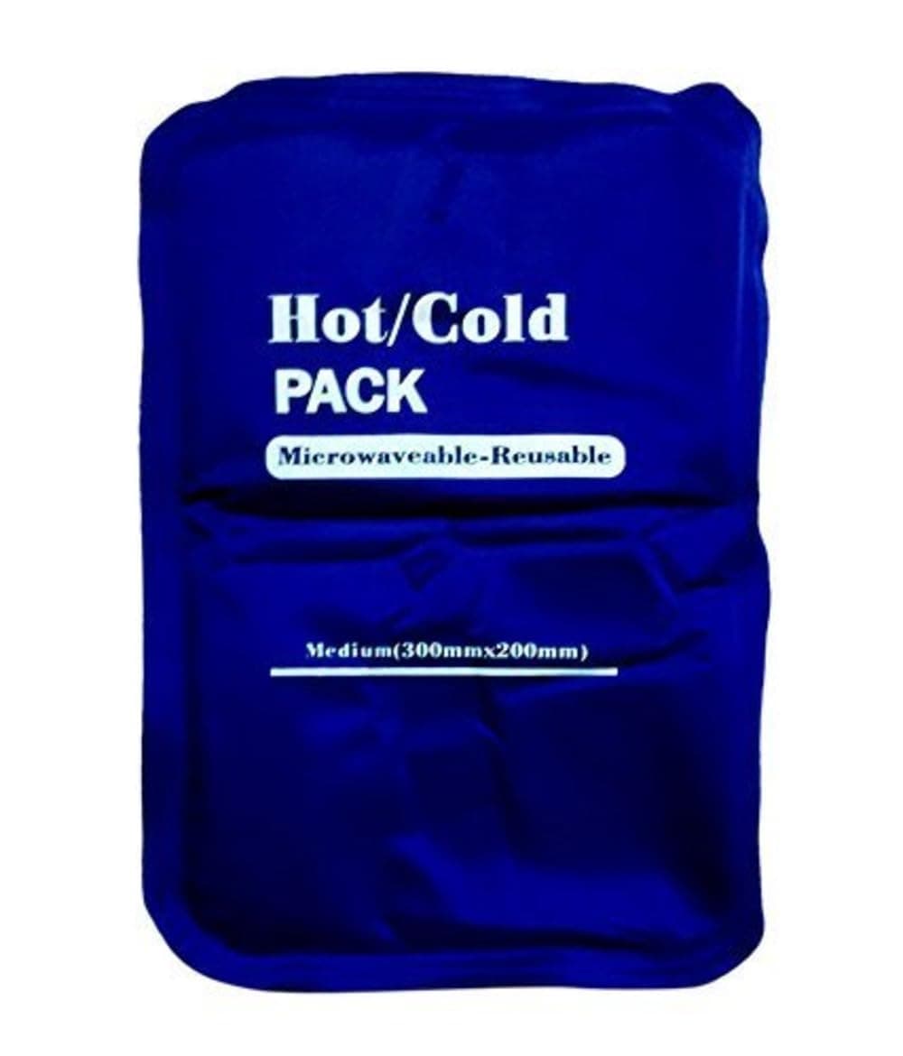 Reusable Hot and Cold Ice Pack for Pain Relief - Medium | Soft and Flexible Gel for Injuries and Pain Relief | Cold Ice Gel Pack for Shoulders, Knee, Back, Neck