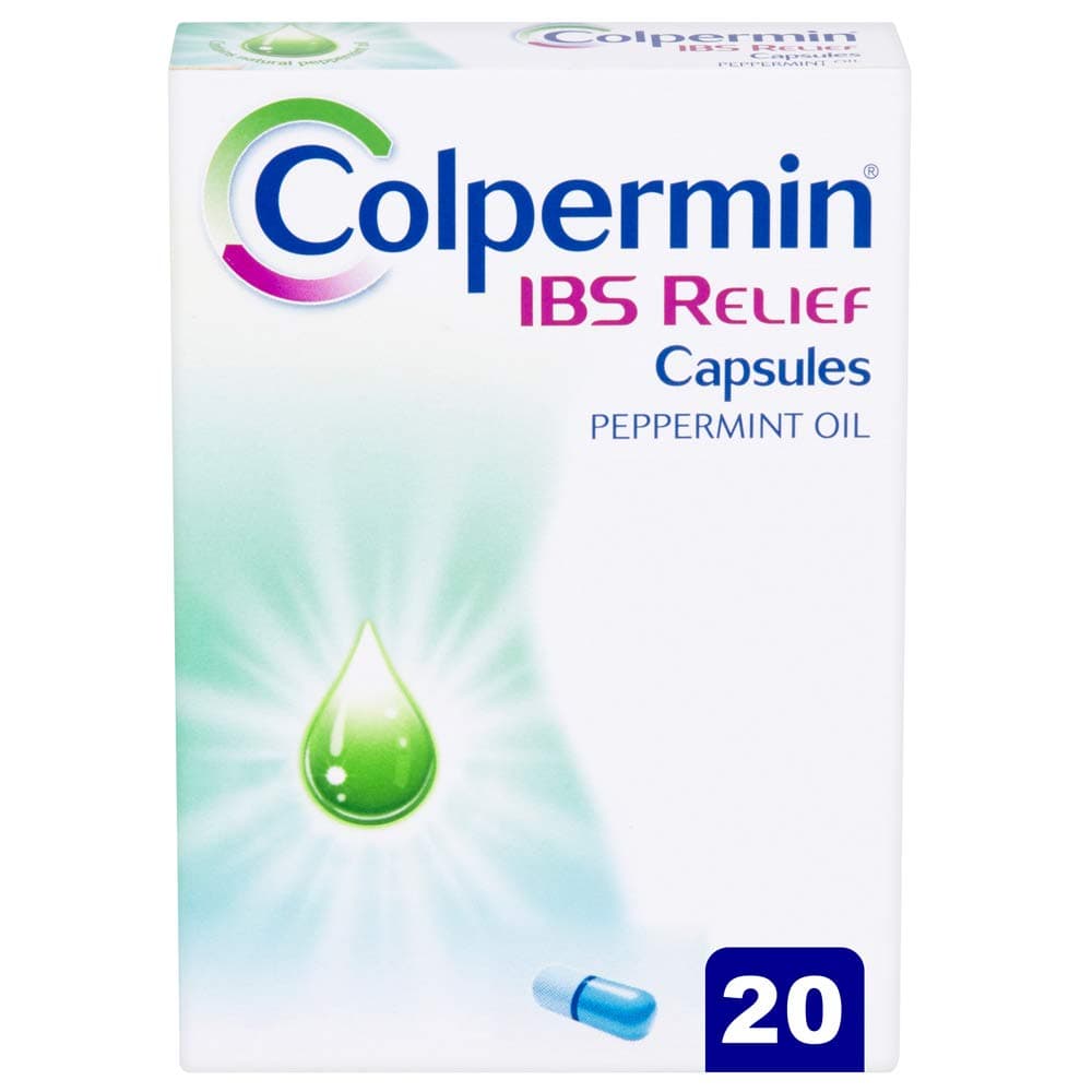 Peppermint Oil 100 Capsules for Irritable