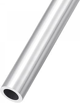 sourcing map 6063 Aluminum Tube (20mm OD x 14mm ID x 300mm L), Aluminum Round Tubing - for Home Furnishing, Machinery, DIY Handicraft