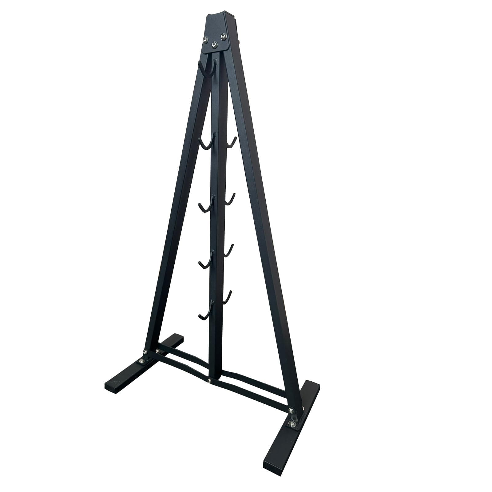 Gym Fitness LAT Pull Down Bar A-Frame Storage Rack