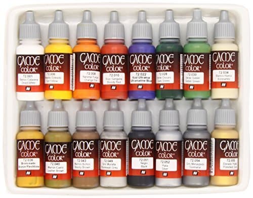 Game Color Intro Set (16) by VALLEJO PAINTS