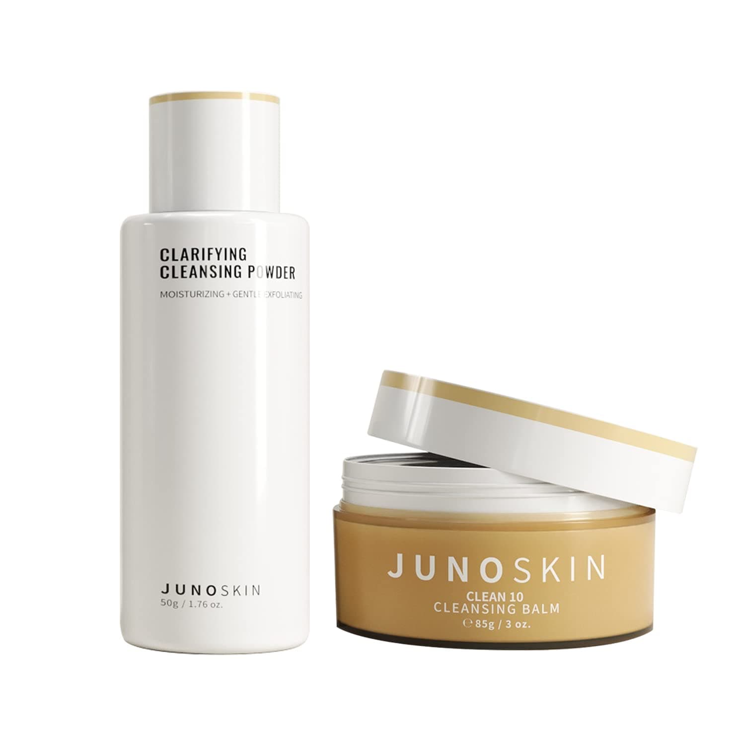 JUNO & Co.10 Ingredients Cleansing Balm and Clarifying Cleansing Powder