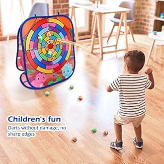 Dinosaur Bean Bag Toss Game Toy Outdoor Toss Game, Family Party Party Supplies for Kids, Gift for Boys Birthday or Christmas for Toddlers Ages 3 4 5 6 Year Old