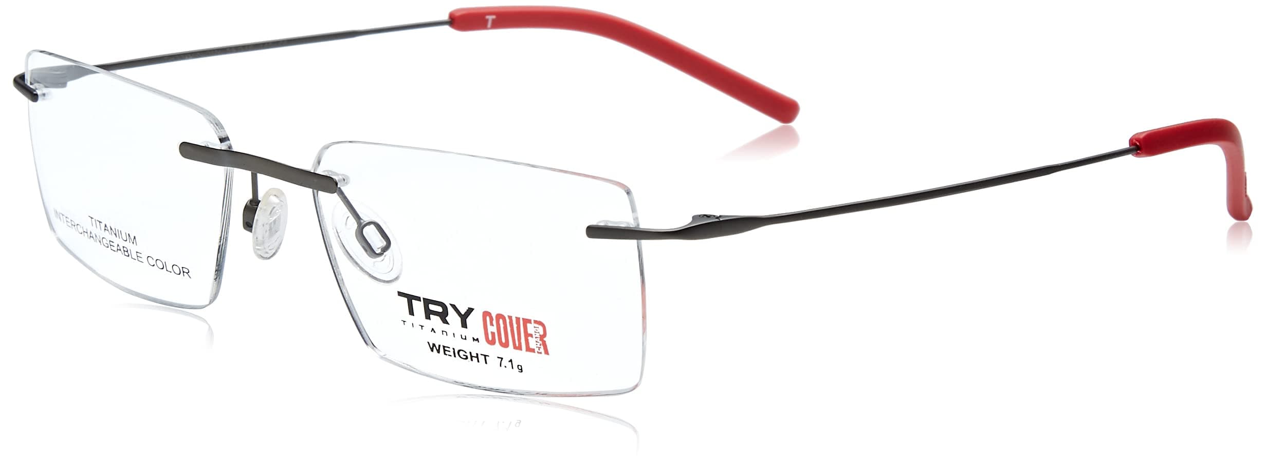 TRY Unisex TH301 Sunglasses, Gun, 55