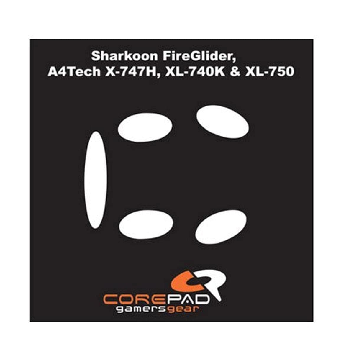 COREPAD Skatez for Sharkoon FireGlider / A4Tech