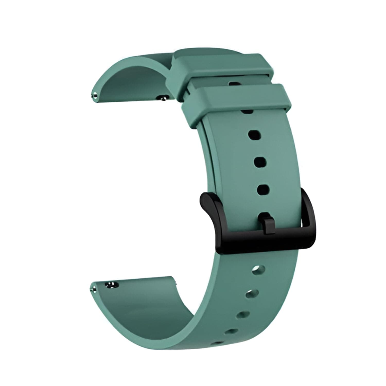 20MM Silicone Strap Compatible with Amazfit GTS 2 Mini, Amazfit Bip/Bip U/Pro/Lite, Bip S, Amazfit GTS/ 2/2e, Samsung Galaxy Watch 4/ Watch 5 Compatible All 20MM Watches