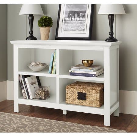 10 Spring Street Burlington Collection Horizontal Bookcase, white