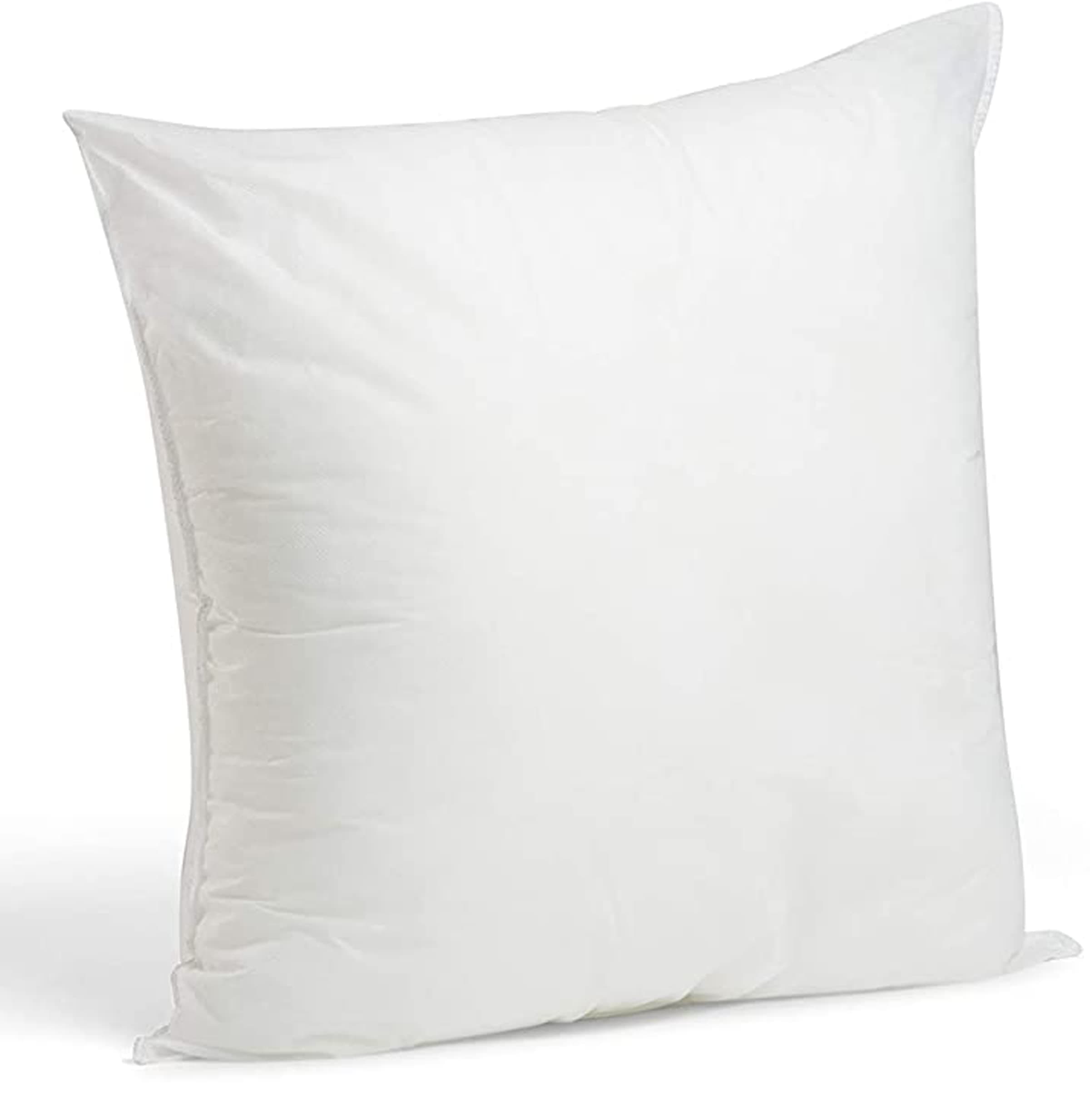 Throw Pillows Insert Pack Of 1 50 x 50 CM Insert for Decorative Pillow Covers - Bed and Couch Sham Filler