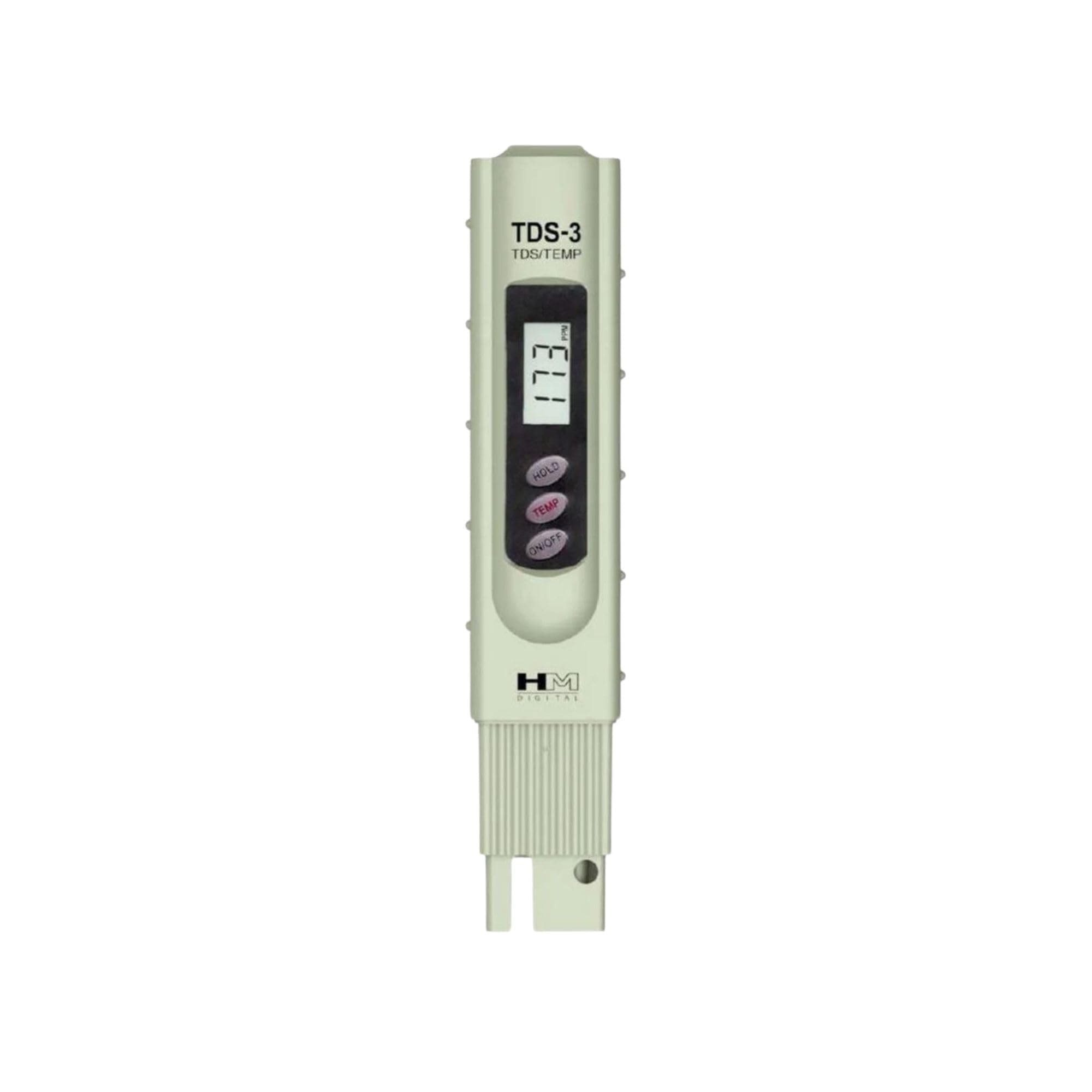 HM Digital TDS-3 Handheld TDS Meter with Carrying Case