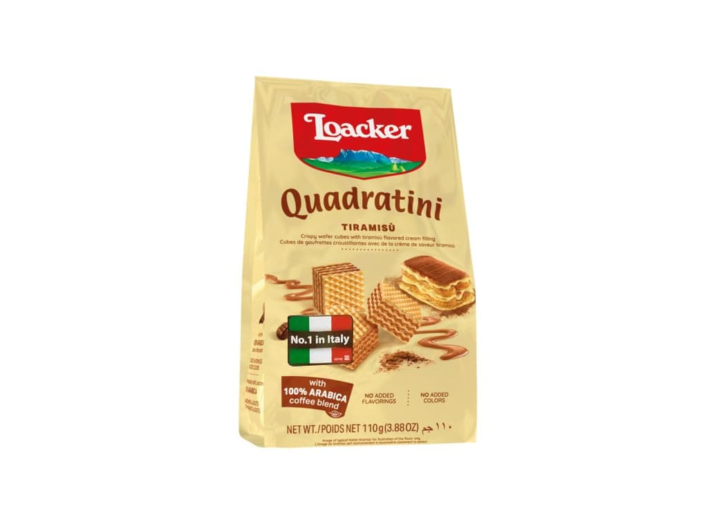 Quadratini Tiramisu - 110g