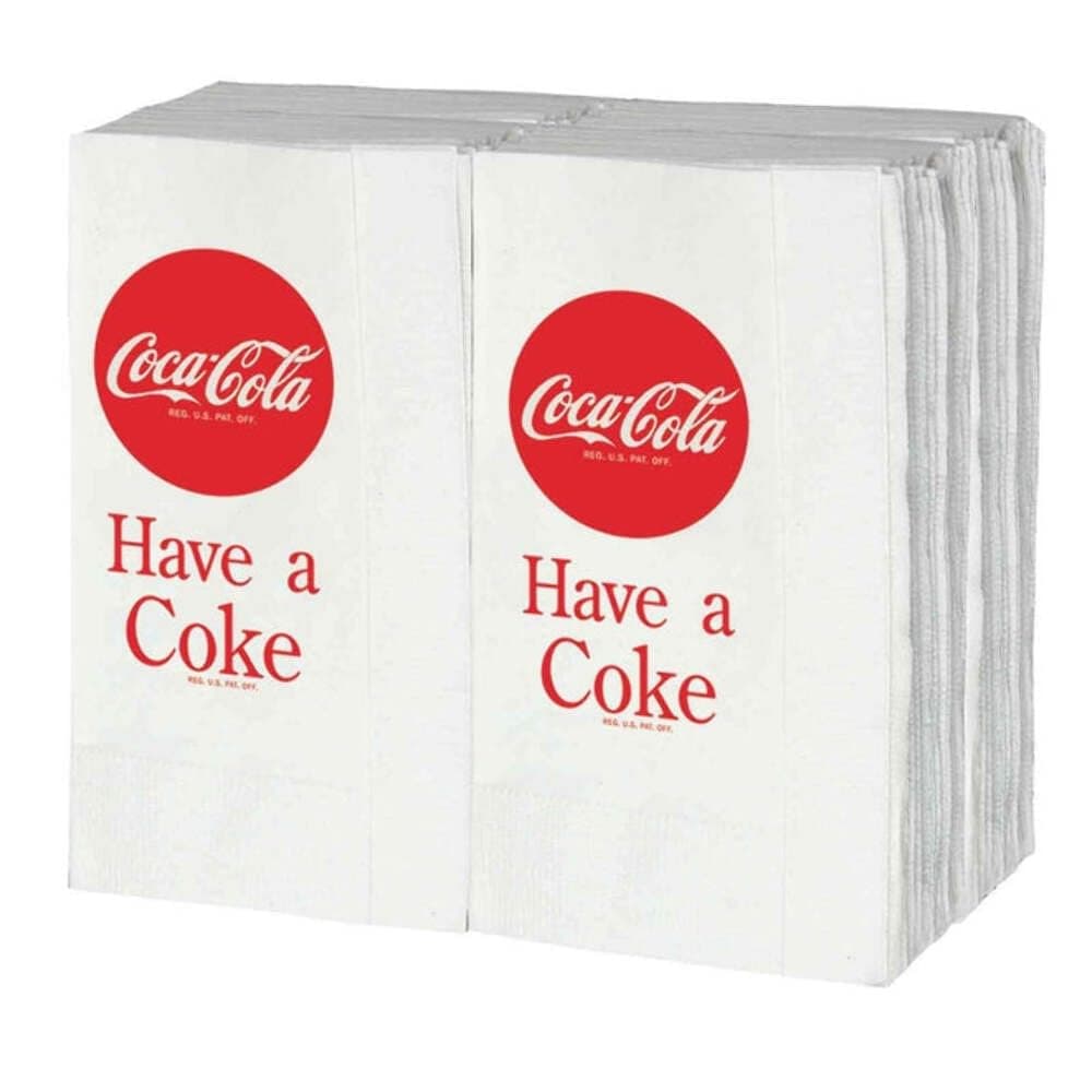 Have a Coke Paper Napkins 100 Pack