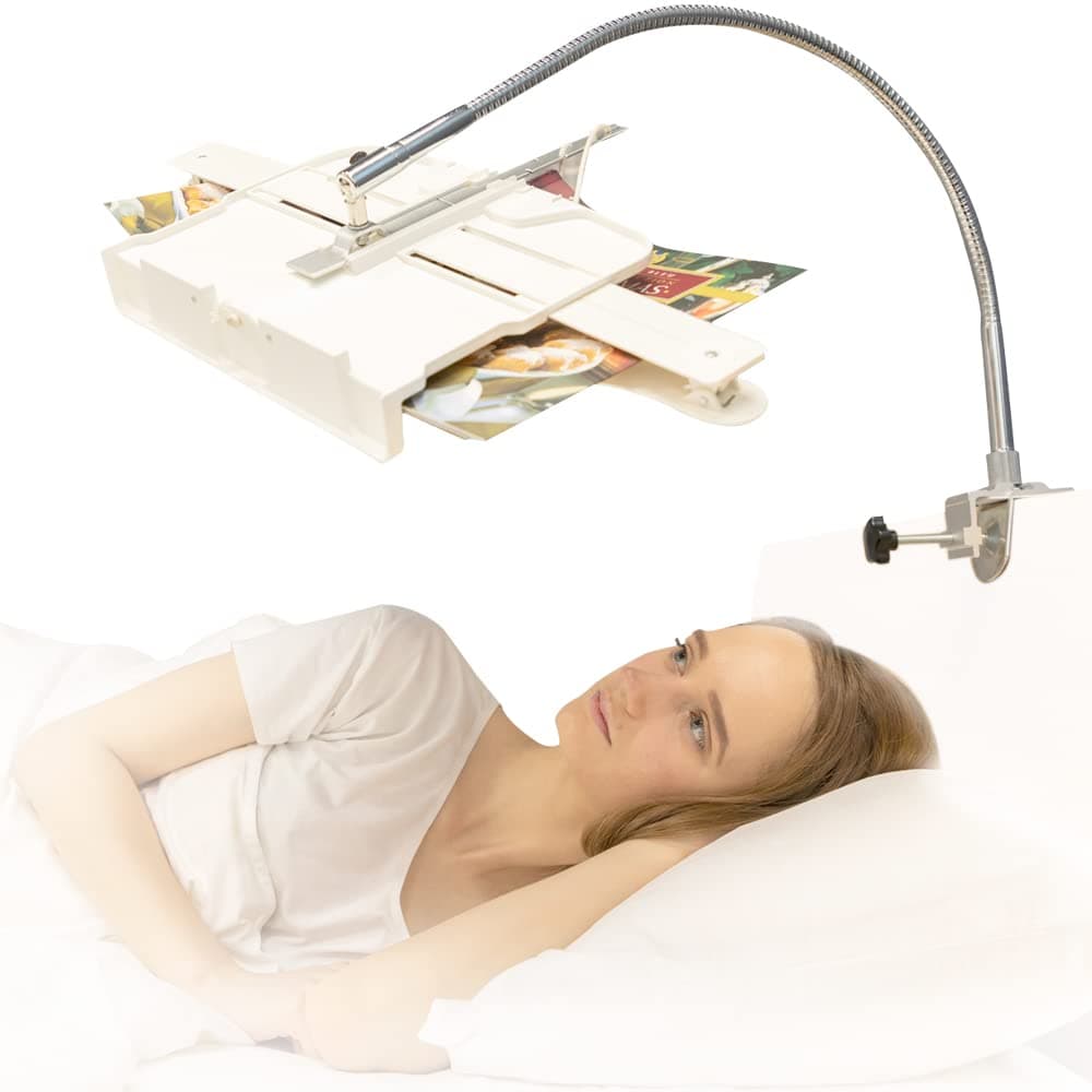 ROUNDS Book Stand for Bed Lying Down Reading Adjustable Book Holder Book arm Stand Bed Book arm Reading