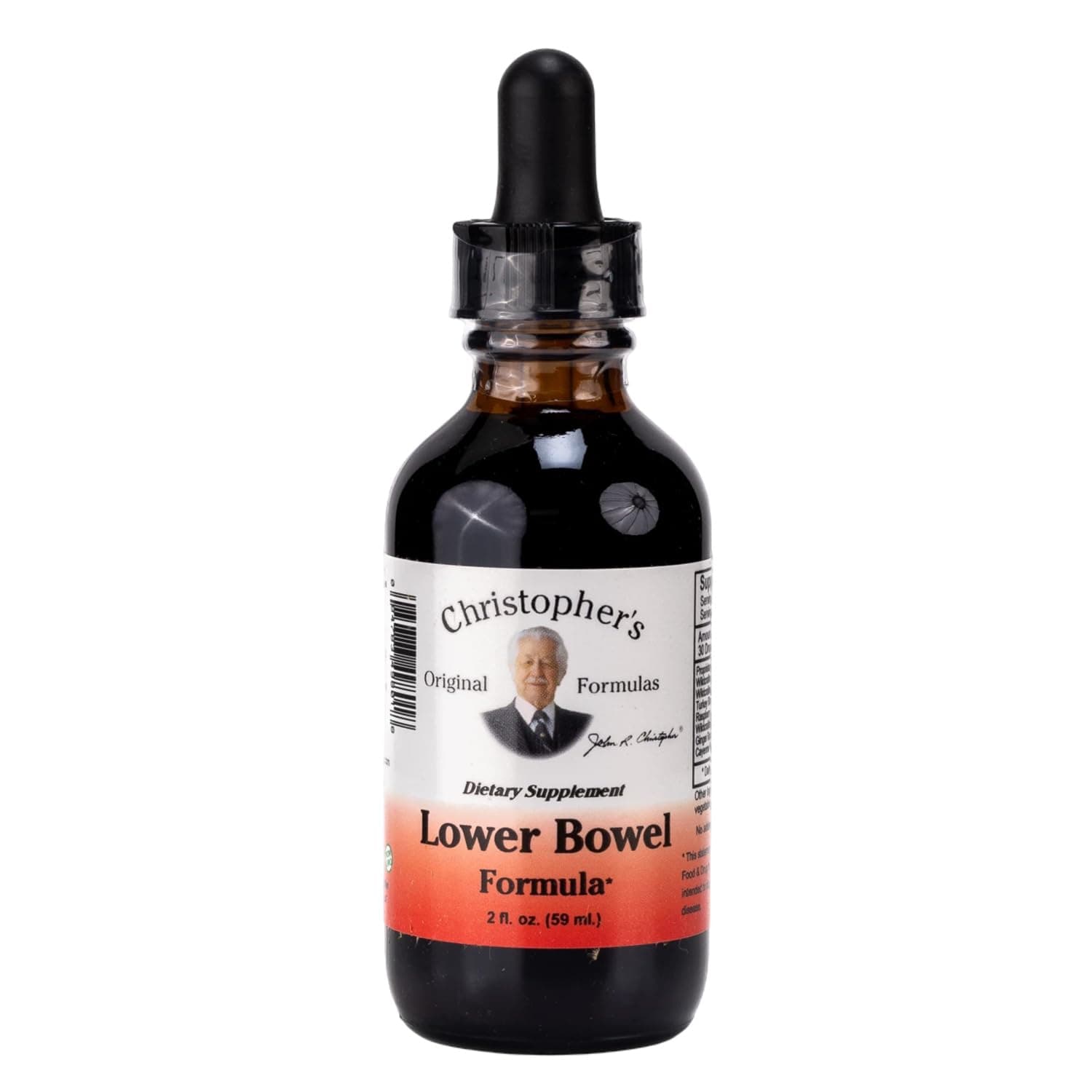 Lower Bowel Extract, Herbal Support with Cascara Sagrada, Barberry & Ginger, 2 oz Liquid