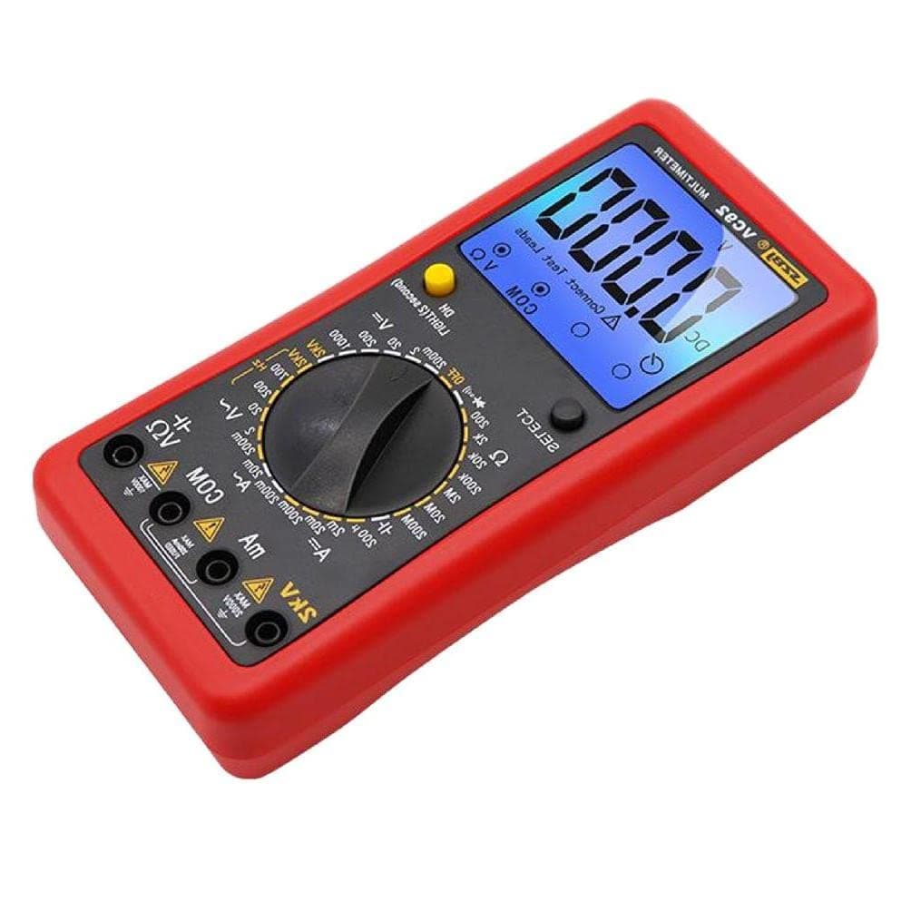 Digital Multimeter with DC AC Voltmeter & Ohm Volt Amp Tester Measures Voltage Current Resistance Meter 2KV High Voltage Digital multimeter Electrical Test kit