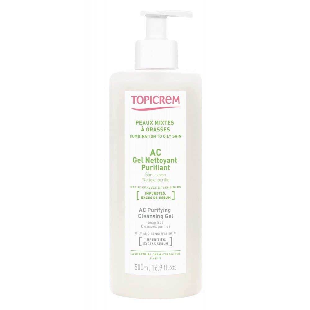 Topicrem AC Purifying Cleansing Gel 500ml