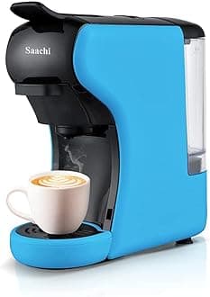 Saachi Multi Capsule Machine NL-COF-7058-BL With 19 Bar Automatic Steam Pressure Pump