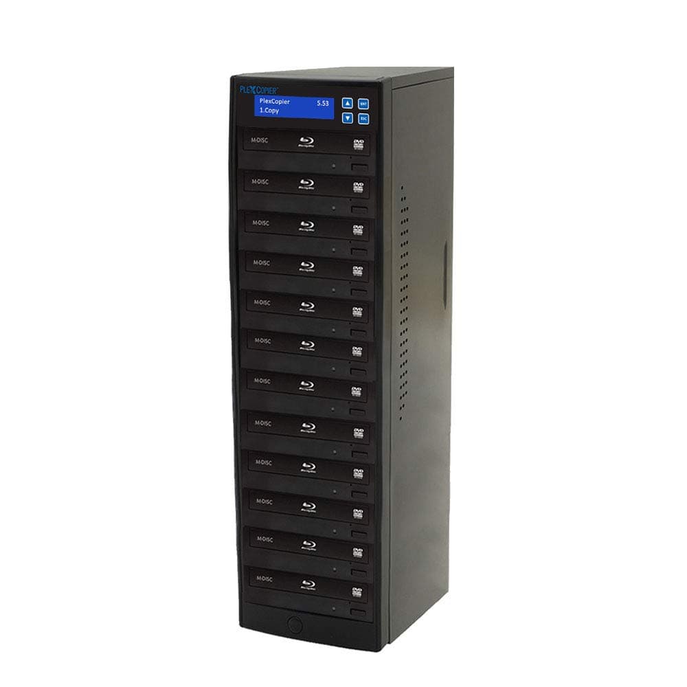 1 to 11 Blu-ray BD BDXL M-Disc CD DVD Duplicator Copier Tower with Free Copy Protection
