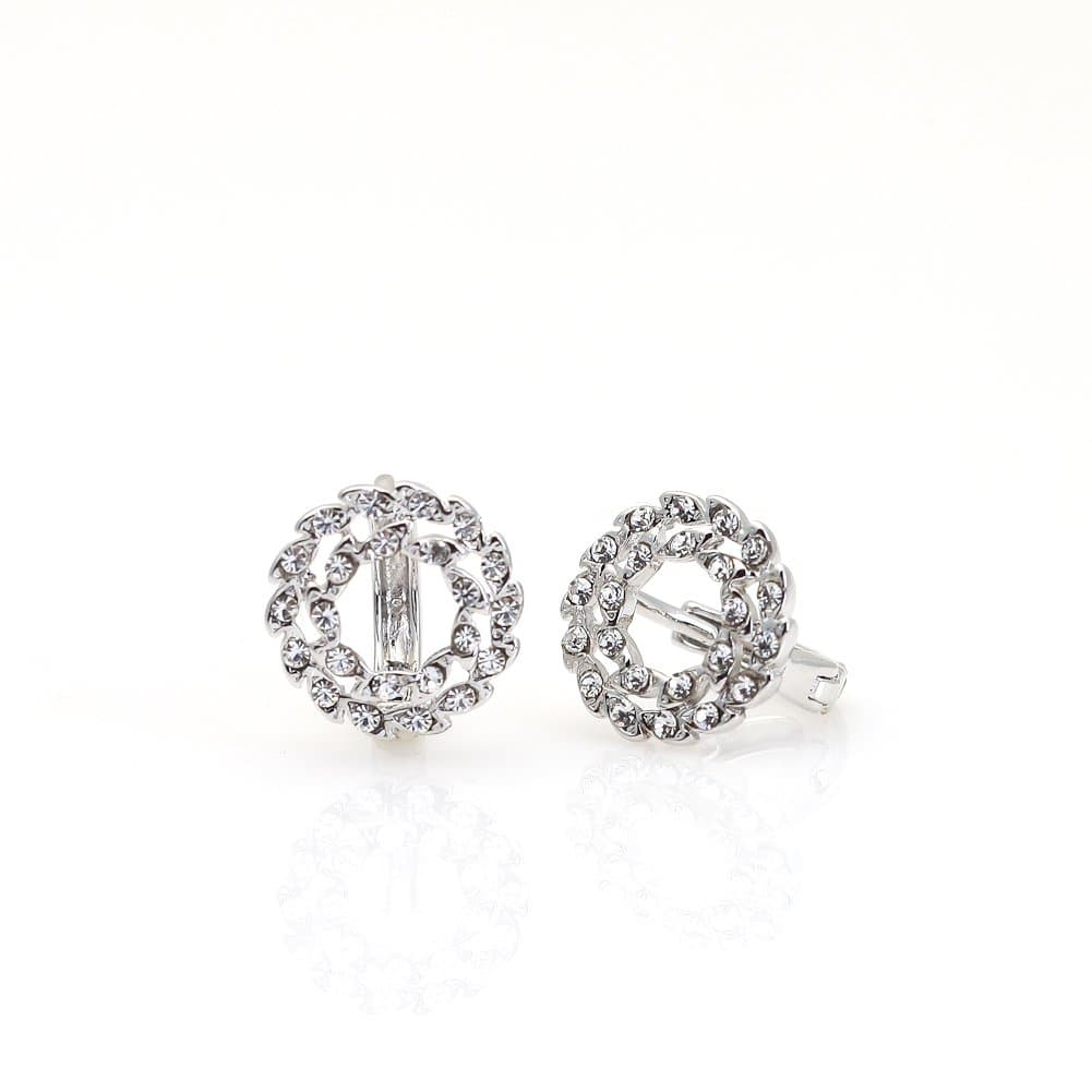 Amiline 'Laurel Wreath' Huggies Earring
