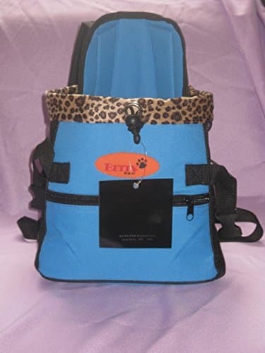 Dog Carrier Front Pack for Dogs Comfortable Front Carrier, Small, Blue