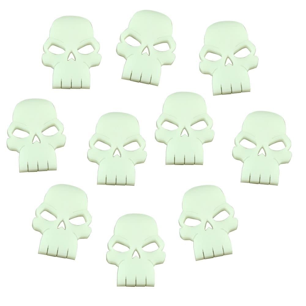LITKO Game Accessories Skull Tokens, White - 10 Pack