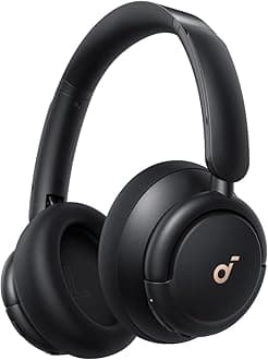 Q30 by Anker, Hybrid Active Noise Cancelling Headphones, Multiple Modes, Hi-Res Audio, Custom EQ via App, 50H Playtime, Comfortable Fit, Bluetooth, Multipoint Connection