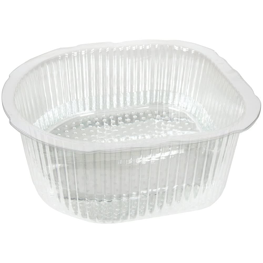 ForPro Professional Collection Universal Pedi Bath Liners - 50% THICKER - Fit Footsie Bath, Disposable Pedicure Foot Tub Liners for Foot Spa Basins & Foot Bath Soaks, Clear, 100-Count